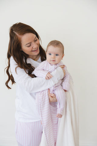 Pink Stripes - Zippy