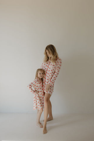 Toddler Bamboo Sleeping Dress | Cherry Orchard
