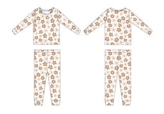 Sad Beige Daisy (new) - Set