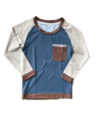 Swim shirt, Alpine colors