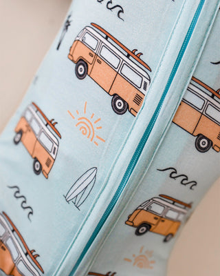 Bamboo Shorty Romper | Retro Beach