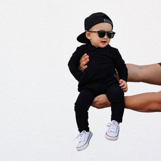 HAREM PANTS- Midnight Black