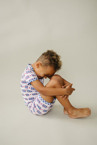 Bamboo Shorts Set | USA