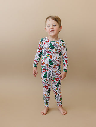 Bamboo Two Piece Set | Christmas Vibes