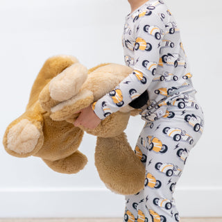 Vintage Racecars 2-Piece Pajama Set