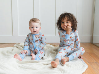 Hoppy Dudes Bamboo Zippy Pajamas