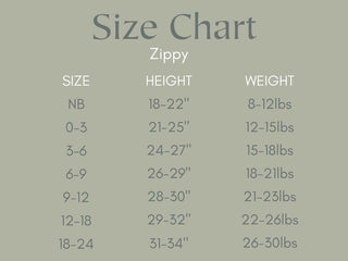 Nutcracker Print Bamboo Zippy Romper