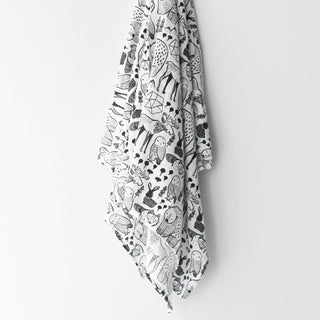 Organic Muslin Swaddle - Nordic