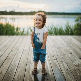 Loved. Organic Cotton Short Sleeve Baby Bodysuit