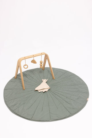 Acadian/Dove - Linen Quilted Playmat