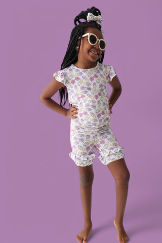 SWEET SUMMER DREAM RUFFLE SHORTS