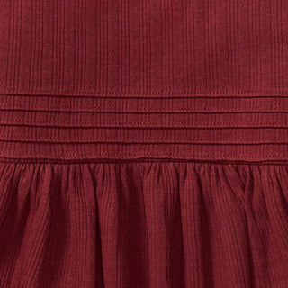 Ribbed Pointelle Dress