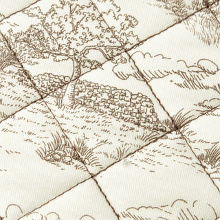 Country Toile Double Oven Mitt