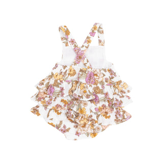 Ruffle Sunsuit - Anna May Floral