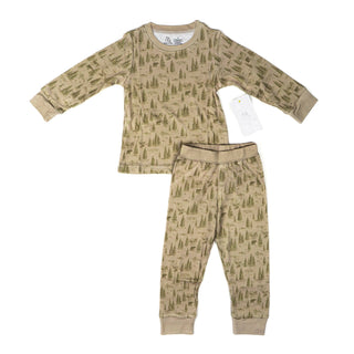 Green Bear Bamboo Pajamas