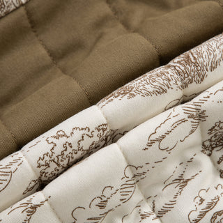 Country Toile Quilted Vest