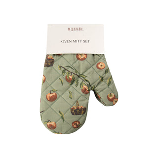 Apple Orchard Oven Mitt Set
