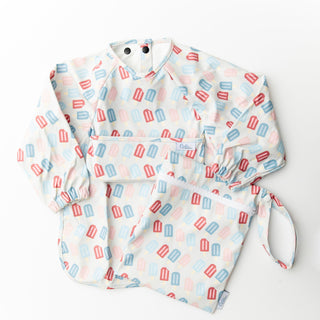 The Grayson Long Sleeve Bib - Popsicles