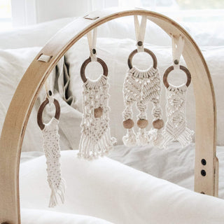 play gym | macrame - natural