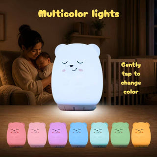 Cute Night Lamp Portable Sound Machine - New Mom Gift
