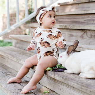 Duck Organic Cotton Long Sleeve One Piece
