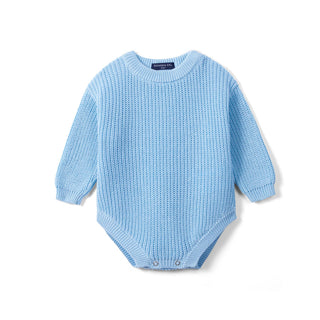 100% Cotton Classic Baby Knit Romper