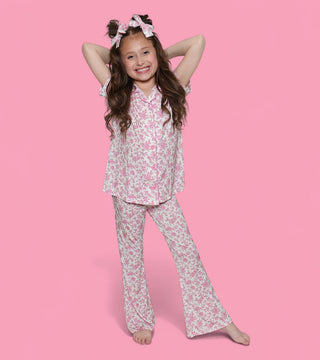 ROSEWOOD TOILE DREAM GIRL'S FLARE SET