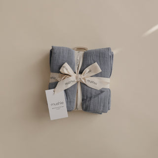 Organic Cotton Muslin Cloths 3-Pack