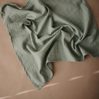 Organic Cotton Muslin Cloths 3-Pack