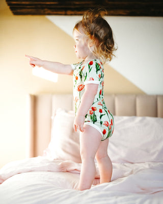 Sandcastle Organic Cotton Short Sleeve One Piece