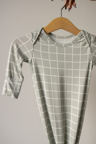 Bamboo Knotted Gown | Foggy Grid