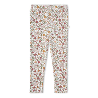 Organic Legging Set of 2 - Woodland Sprig + Taupe