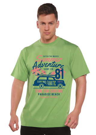 Sammer Adventure Spun Bamboo® Men's Bamboo Viscose/Organic Cotton Short Sleeve Graphic T-Shirt