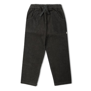 Organic Corduroy Pants - Charcoal