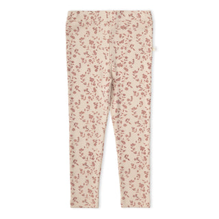 Organic Legging Set of 2 - Petal Whispers + Dusty Rose
