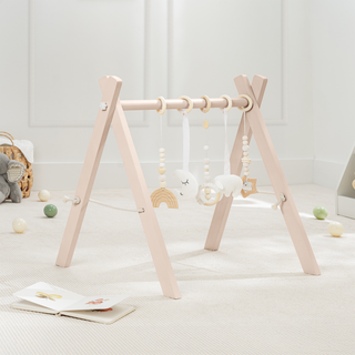 Baby Play Gym by Comfy Cubs in Blush