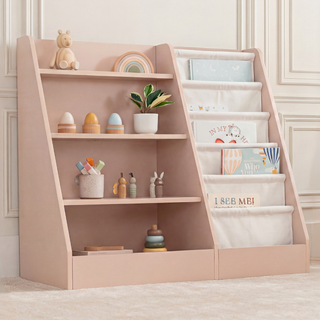 Kids Bookshelf - Blush