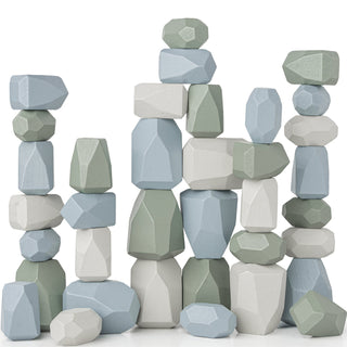Stacking Blocks for Toddlers by Comfy Cubs, Boy Pack