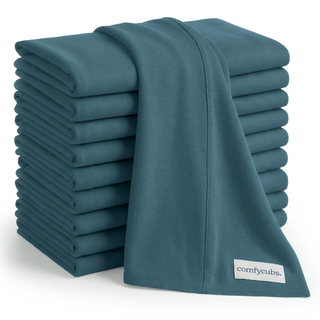 Cotton Burp Cloths in Neptune