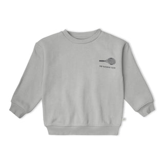 Organic Fleece Sweatshirt - Tennis