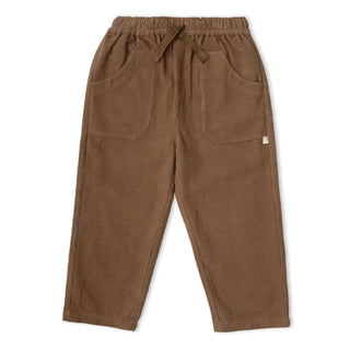 Organic Corduroy Pants - Brown