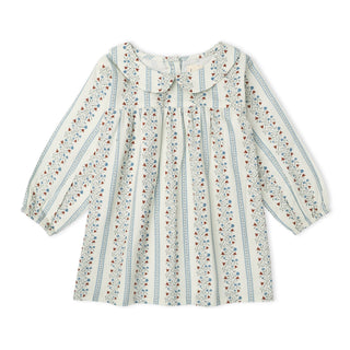 Organic Peter Pan Collar Dress - Vine Trail