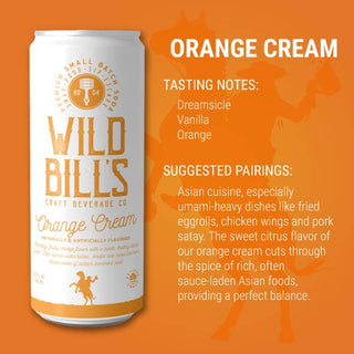 Orange Cream - Premium Cane Sugar Soda Can
