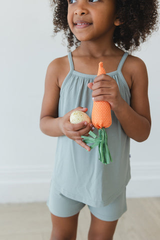 Sage (ribbed) - Tank Short Set