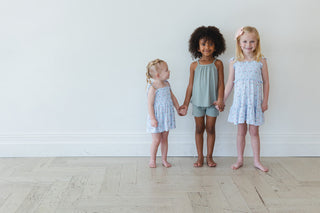 Sage (ribbed) - Tank Short Set