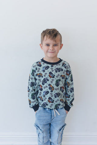 Stadium Smash - Bamboo Terry Sweatshirt
