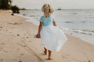 Pastel Blue Rainbow Dress