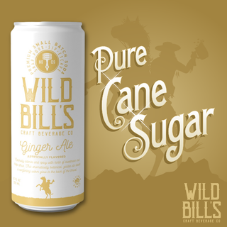 Ginger Ale - Premium Cane Sugar Soda can