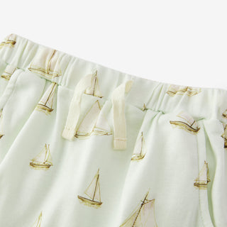 Sailboat Melody Organic Cotton Jogger Pants