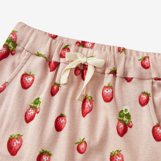 Strawberry Organic Cotton Jogger Pants